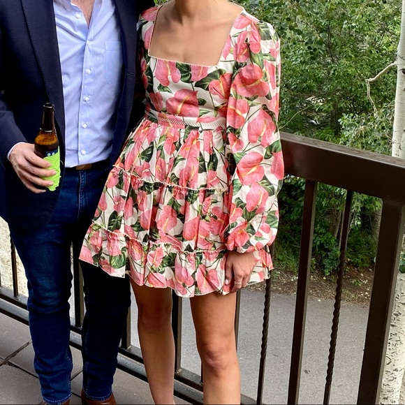 Agua Bendita | Dresses | Agua By Agua Bendita Floral Avena Mini Dress |  Poshmark